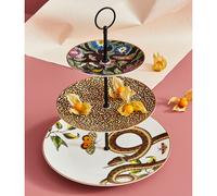 3-Tier Creatures of Curiosity Cake Stand Multi-Coloured