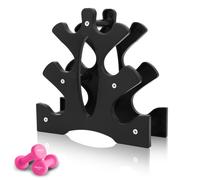 3 Tier Dumbbell Rack Stand, Small Dumbbell Rack Heavy Duty Dumbbell Stand Weight Stand Dumbbell Tree Stand Weight Holder for Home Gym