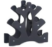 3 Tier Dumbbell Rack Triangular Design Weight Rack Load 20kg Multilevel Weight Storage Organizer for 1kg,2kg,4kg Small Barbell(Dumbbells Not Included)