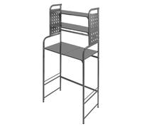 3-Tier Expandable Laundry Storage Rack - Adjustable Washing Machine Shelf for Washer & Dryer Space-Saving nizer for Laundry Room & Above Toilet Sturdy and Versatile