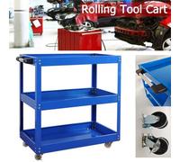 3-Tier Heavy Duty Garage Tool Trolley With Wheels