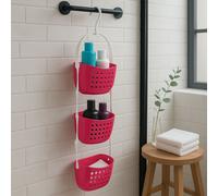 3 Tier Hot Pink Shower Caddy | Dara