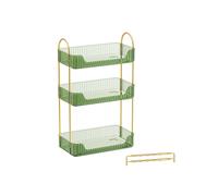 3-Tier Makeup Organiser, Pale Green