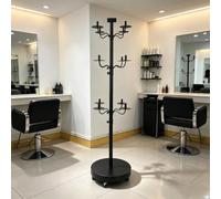 3-tier Mannequin Wig Head Stands, 12-Head Wig Stand Holder