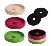 3-Tier Margarita Salt Rimmer Set, Cocktail Glass Tray with Container | Bartender tool with salt & spice container. Includes 2 sponges. Perfect for Michelada, Bloody Marys, and Gimlets