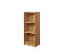 Timber Art Design 3 Tier Medium Narrow Bookcase Shelving Unit Living Room Office Bedroom