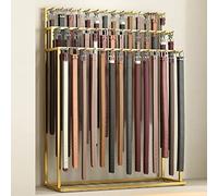 3 Tier Metal Garment Rack Space Saving Clothing Display Shelf for Ties Scarves & Belts Floor Stand nizer for Bedroom & Closet Storage Solutions