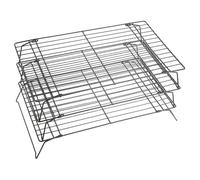 KitchenCraft 3-Tier Stackable Non-Stick Cake Cooling Rack, 21 x 4 cm (8" x 16")
