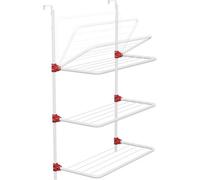 3 Tier Over The Door Clothes Airer Towel Rail Rack Hanger