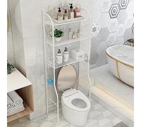 3-Tier Over-The-Toilet Sto Rack Modern Freestanding Bathroom nizer Space-Saving Corner Shelf Laundry Rack Unit for Efficient Bathroom Sto