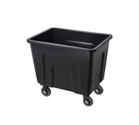 3-Tier Plastic Room Service Cart, Hotel Housekeeping Trolley, Laundry Cart for Guest Rooms, Cleaning Utility Cart for Efficient Hospitality Service