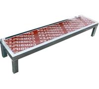 3-Tier Plywood and Steel Step Platforms for Performances and Speeches, Easy Assembly