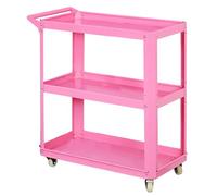 3-Tier Rolling Cart - Mobile Storage Solution for Tools, Plants & Garden Supplies in Garage, Home & Workshop