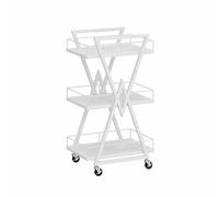 3-Tier Rolling Cart - Versatile Storage and Organization Solution for Beauty, Medical, and Salon Professionals with Drawer