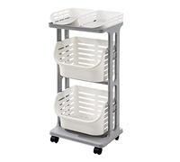 3-Tier Rotating Fruit Bowl Holder & Vetable Rack for Kitchen Countertop - Fresh Sto Solut Multi-Layer Fruit Basket & Veg Stand Space-Saving nizer