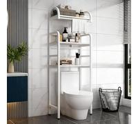 3-Tier Round Corner Bathroom Shelf, Space-Saving Laundry nizer, 50cm & 70cm, Elegant Storage Solution for Small Spaces, Stylish Bathroom Fur