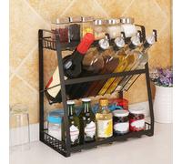 3 Tier Spice Rack Free Standing Kitchen Spice Organiser and Storage