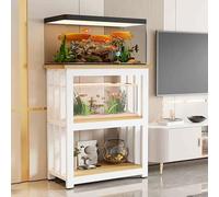 3-Tier Storage Shelf for Fish Tanks, Terrarium Plants, Reptile Enclosures - Space-Saving Home Organization Solution