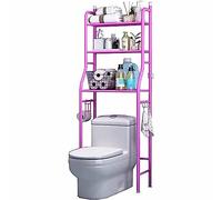 3-Tier Waterproof Bathroom Storage Shelf Stainless Steel Over Toilet Space-Saving Rack for Washing Machine Bathroom Accessories Modern Design