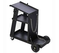 3 Tier Welding Cart Trolley For Mig Welder Inverter Welding Gas Bottle Holder