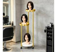 3-tier Wig Stand Holder, Mannequin Head Wig Stand for Styling