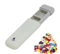 3 Times a Day Pill Box, 3 Times a Day Pill Box, Small Medicine Organizer Box - Daily Portable Pill Box Travel Moisture Proof Pill Box for Tablets