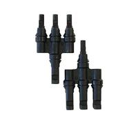 3 to 1 Solar Branch Connectors MMMF+FFFM Pair