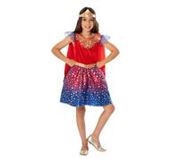 (3 to 4 years (90 to 104 cm)) Deluxe Wonder Woman child costume