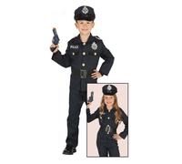 (3 to 4 years (95-105 cm)) Children's police officer costume