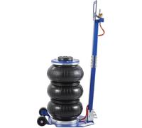 3 Ton Triple Bag Air Jack， with Six Steel Pipes and Adjustable Long Handles， for Auto Repairing/Tyres Changing
