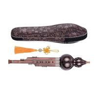 3 Tone C-Key Hulusi Gourd Cucurbit Flute Aluminum With Copper Plated Pipes Chinese Traditional Instrument Professional Hulusi