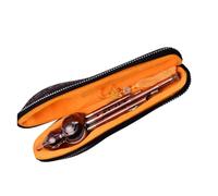3 Tone C-Key Hulusi Gourd Cucurbit Flute Aluminum With Copper Plated Pipes Chinese Traditional Instrument