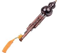 3 Tone Hulusi Gourd Cucurbit Flute Aluminum With Copper Plated Pipes Chinese Traditional Instrument For Beginners Musical Amateurs,C-Key