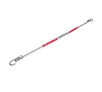 3 Tonne Tow Bar Towing Pole, 185cm Detachable Car Recovery Tow Pole with Tow Hitch Coupling, Heavy Duty Buffer Towing Bar, for Car Truck Emergency Breakdown