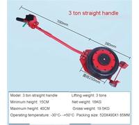 3 Tons Pneumatic Car Jack Triple-bag Air Jack Hand-end Type Car Lifting Equipment Garage Repair Shop Car Jack(ME18K)