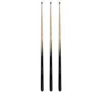 3 trade 4ft ,48 inches pool snooker cues, 10mm screw on tips