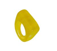 3 Trendy Multicolor Resin Rings Geometric Jewelry Him Her with All-Day Comfort Multicolor Geometric Rings