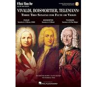 3 Trio Sonatas: Vivaldi C Minor, Rv83; Boismortier E Minor; Telemann B-flat: Accompaniment Edition