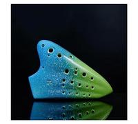 3 Tube 16 Holes Ocarina Alto C Key AC Professional Advanced Retro Ceramics Ocarinas Flute Rare Musical Instruments porcelain(Style 2)