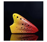 3 Tube 16 Holes Ocarina Alto C Key AC Professional Advanced Retro Ceramics Ocarinas Flute Rare Musical Instruments porcelain(Style 7)