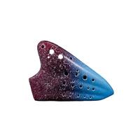 3 Tube 16 Holes Ocarina Alto C Key AC Professional Ocarina Advanced Ceramics Ocarinas Musical Instruments (Color : 03)
