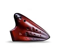 3 Tube 16 Holes Ocarina Alto C Key AC Professional Ocarina Advanced Ceramics Ocarinas Musical Instruments (Color : 011)