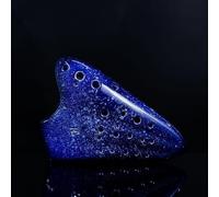 3 Tube 16 Holes Ocarina Alto C Key AC Professional Ocarina Retro Ceramics Ocarinas Flute Musical Instruments Gifts (Color : Style 9)