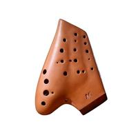 3 Tube Professional Ocarina Advanced AC AG Zisha Dolomite Ocarinas Ocarina Music Flute Traditional Music Instrument (Color : Alto C key 1)