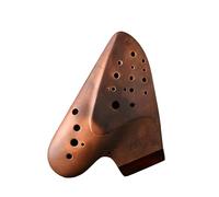 3 Tube Professional Ocarina Ceramic Ocarinas Instruments Beginner Ocarina Musical Instrumentation (Color : Alto G key)