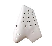 3 Tube Professional Ocarina Ceramic Ocarinas Instruments Beginner Ocarina Musical Instrumentation (Color : Alto C key3)