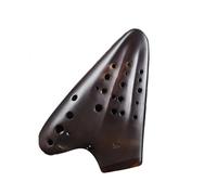 3 TubeOcarina Alto C Key AC Rare Ceramic Base Triple Ocarinas Professional Music Flute Musical Instrument (Color : A)