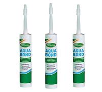 (3 TUBES) Aqua Bond Joining Adhesive 310ml Tube | Heavy-Duty, Waterproof Artificial Grass Glue, Ideal for Astro Turf Lawns, Outdoor Carpet, and Synthetic Turf Seams