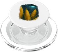3 UFO Corn Art Food Lovers Maize Vegetable Graphic Novelty PopSockets PopGrip for MagSafe