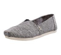 (3 UK 35.5 EU 5 US) Toms Classic Black Repreve Recycled Womens Slipons Shoes
